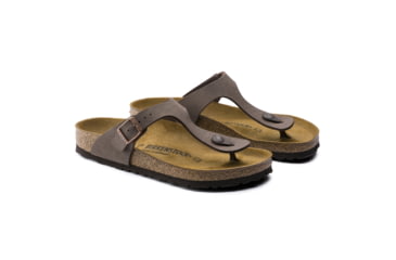 Image of Birkenstock Gizeh Birkibuc - Women's, Mocha, 35 4375-1-35
