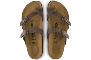 Image of Birkenstock Mayari Birkibuc Sandal - Womens-Mocha-Medium-41