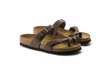 Image of Birkenstock Mayari Birkibuc Sandal - Womens-Mocha-Medium-41