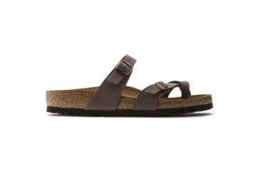 Image of Birkenstock Mayari Birkibuc Sandal - Womens-Mocha-Medium-41