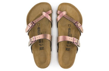 Image of Birkenstock Mayari Birko-Flor Sandal - Womens, Gem Red, Regular, 37, 1010920-37