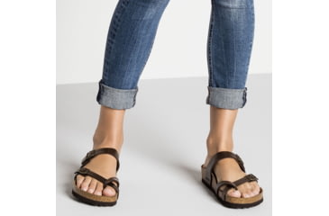 Image of Birkenstock Mayari Birko-Flor Sandal - Womens, Toffee, Regular, 40, 71941-40