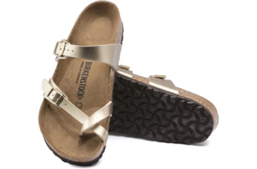 Image of Birkenstock Mayari Birko-Flor Sandals - Womens, Gold, 40, 1016416-R-40