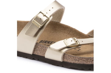 Image of Birkenstock Mayari Birko-Flor Sandals - Womens, Gold, 40, 1016416-R-40