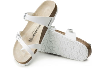 Image of Birkenstock Mayari Birko-Flor Sandals - Womens, White, 41, 1014190-R-41