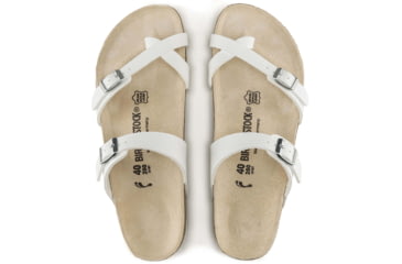 Image of Birkenstock Mayari Birko-Flor Sandals - Womens, White, 41, 1014190-R-41