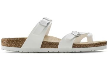 Image of Birkenstock Mayari Birko-Flor Sandals - Womens, White, 41, 1014190-R-41
