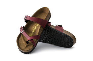 Image of Birkenstock Mayari Birko-Flor Women's Sandal, Bordeaux, 1005021