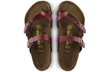 Image of Birkenstock Mayari Birko-Flor Women's Sandal, Bordeaux, 1005021
