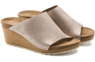 Image of Birkenstock Namica Leather Sandals - Womens, Washed Metallic Rose Gold, 41, 1014836-N-41