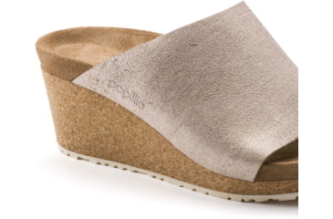 Image of Birkenstock Namica Leather Sandals - Womens, Washed Metallic Rose Gold, 41, 1014836-N-41