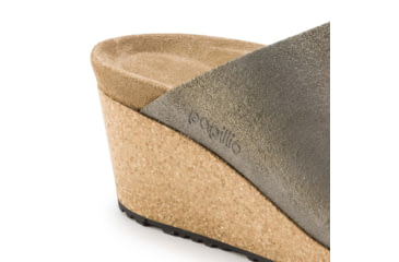 Image of Birkenstock Namica Leather Sandals - Womens, Washed Metallic Stone Gold, 38, 1014879-N-38