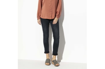 Image of Birkenstock Namica Leather Sandals - Womens, Washed Metallic Stone Gold, 38, 1014879-N-38