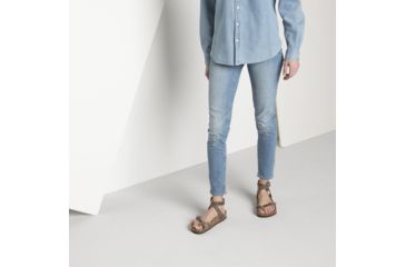 Image of Birkenstock Yara Oiled Leather Sandals - Womens, Tobacco Oiled Leather, Medium, 37, 1011441-37