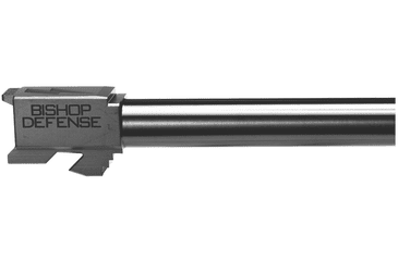 Image of Bishop Defense Match Grade Pistol Barrel, Glock 17, 9mm, 4.49 in, 1-10 Twist, Black, BDBLG17BLK