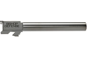 Image of Bishop Defense Match Grade Pistol Barrel, Glock 34, 9mm, 5.31 in, 1-10 Twist, Black, BDBLG34BLK