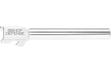Image of Bishop Defense Match Grade Pistol Barrel, Glock 34, 9mm, 5.31 in, 1-10 Twist, Chrome, BDBLG34CRM