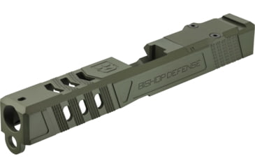 Image of Bishop Defense Pistol Slide, Glock 17, Gen 3, Tier 1, Olive Drab, BDSLG17G3T1OD