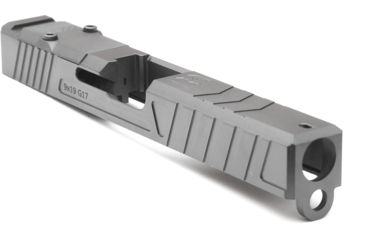 Image of Bishop Defense Pistol Slide, Glock 17, Gen 3, Tier 3, Tungsten, BDSLG17G3T3TNG