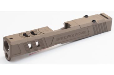 Image of Bishop Defense Pistol Slide, Glock 19, Gen 3, Tier 1, Flat Dark Earth BDSLG19G3T1FDE