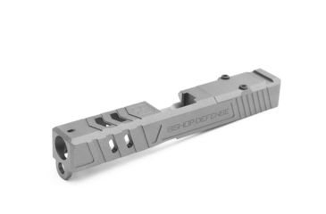 Image of Bishop Defense Pistol Slide, Glock 19, Gen 3, Tier 2, Tungsten, BDSLG19G3T2TNG