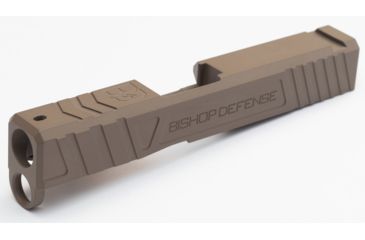 Image of Bishop Defense Pistol Slide, Glock 43, Gen 3, Tier 3, Flat Dark Earth BDSLG43G3T3FDE