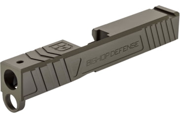 Image of Bishop Defense Pistol Slide, Glock 43, Gen 3, Tier 3, Olive Drab, BDSLG43G3T3OD