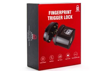 Image of Bison L1 Biometric Fingerprint Trigger Lock, Black, Small, 860001243802