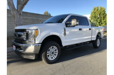 Image of Bison Offroad Leveling Kit for Ford Super Duty 4WD 2011-2019, 35in Max Tire Size, Black, 2.5, FF-2503-35