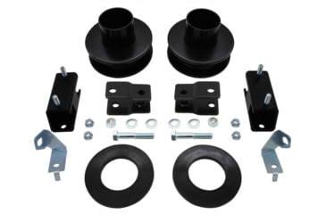 Image of Bison Offroad Leveling Kit for Ford Super Duty 4WD 2011-2019, 35in Max Tire Size, Black, 2.5, FF-2503-35