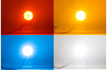 Image of Bison Offroad YAK! Universal 600 Lumen Light Kit, 1 Pack, Amber, UL-0504