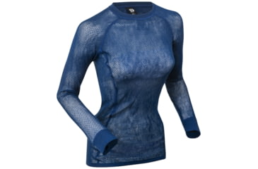 Image of Bjorn Daehlie Airnet Wool Allnet - Womens, Estate Blue, Small, 333046-25300-S