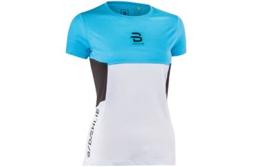 Image of Bjorn Daehlie Endorfin T-Shirt - Womens, Aquarius, Medium, 332891-24700-M