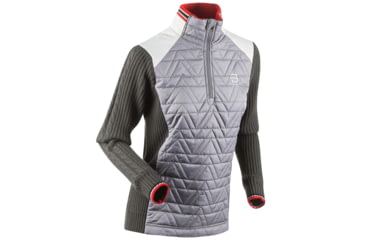 Image of Bjorn Daehlie Half Zip Comfy - Women's -Silver Filigree-Small