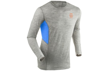 Image of Bjorn Daehlie Training Wool Long Sleeve - Men's, Nine Iron, Medium, 332721-95400-M