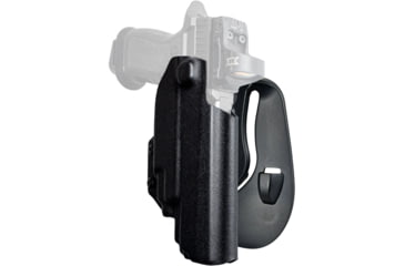 Image of Black Scorpion Outdoor Gear OWB Paddle Holster, Sig Sauer P320 Full Size w/ TLR-7/TLR-8, Right Hand, Black, HC03-PADDLE-P320TLR8BKRH