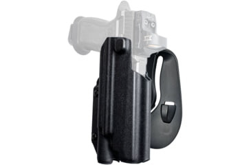 Image of Black Scorpion Outdoor Gear OWB Paddle Holster, Sig Sauer P320 Full Size w/ X-300, Right Hand, Black, HC03-PADDLE-P320X3000BKRH