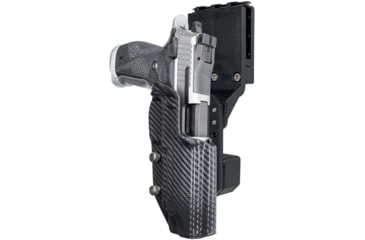 Image of Black Scorpion Outdoor Gear Pro Competition OWB Holster, Sig Sauer P226 XFIVE, Right Hand, Carbon Fiber, HC04-USPSA-P226X5-CFRH
