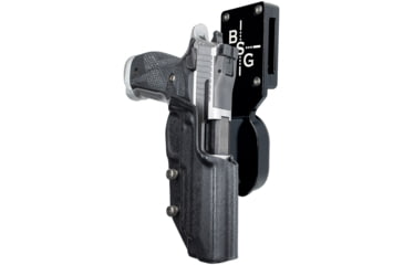 Image of Black Scorpion Outdoor Gear Pro Heavy Duty Competition Kydex OWB Holster, Sig Sauer P226 XFIVE, Right Hand, Black Shell Black, HCD1-USPSABS-P226X5-BKRH