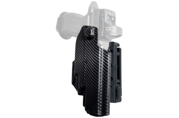 Image of Black Scorpion Outdoor Gear Pro IDPA Competition OWB Holster, Sig Sauer P320 Full Size w/ TLR-7/TLR-8, Right Hand, Carbon Fiber, HC03-IDPA-P320X5TLR8CFRH