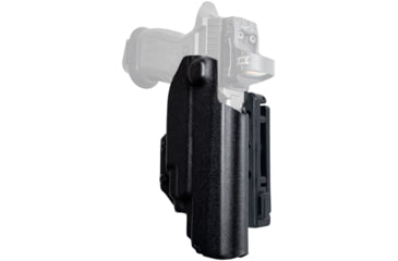 Image of Black Scorpion Outdoor Gear Pro IDPA Competition OWB Holster, Sig Sauer P320 Full Size w/ TLR-7/TLR-8, Right Hand, Black, HC03-IDPA-P320X5TLR8BKRH