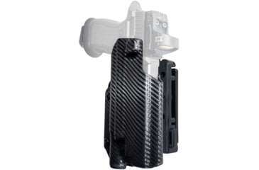 Image of Black Scorpion Outdoor Gear Pro IDPA Competition OWB Holster, Sig Sauer P320 Full Size w/ X-300, Right Hand, Carbon Fiber, HC03-IDPA-P320X5X300CFRH
