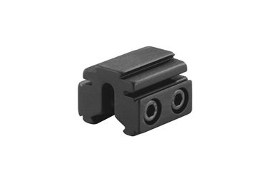 Image of Model 167 1in Long Tri Mount Dovetail Riser Mount,Single,Matte Black