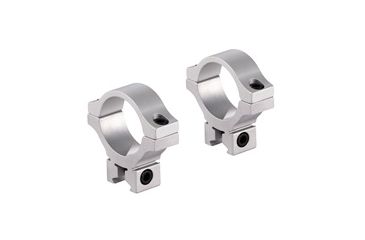 Image of Model 303 0.6in Long Dovetail Rings,Low,Silver