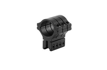 Image of Model 308 1.53in Long Triple Strap Dovetail Ring,Single,Matte Black