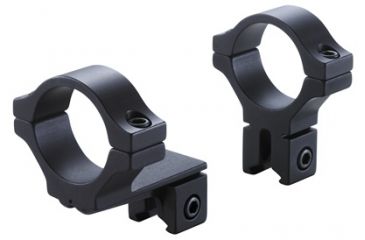 Image of Model 374 0.6in Long Offset Dovetail Rings,Matte Black, EDEMO1