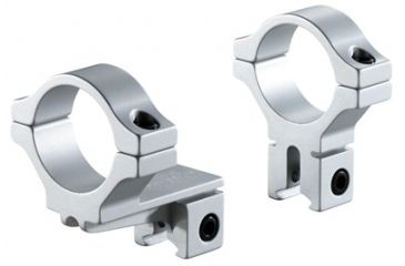 Image of Model 374 0.6in Long Offset Dovetail Rings,Silver