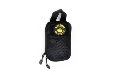 Image of Black Beard Fire Captain's Organizer Pouch, Black/Yellow, BB-OrganizerPouch