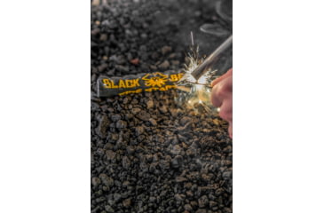 Image of Black Beard Fire Ferro Rod, Black/Yellow, BB-FerroRod
