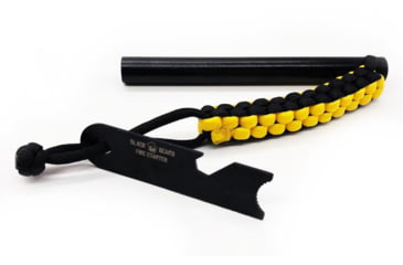 Image of Black Beard Fire Ferro Rod, Black/Yellow, BB-FerroRod